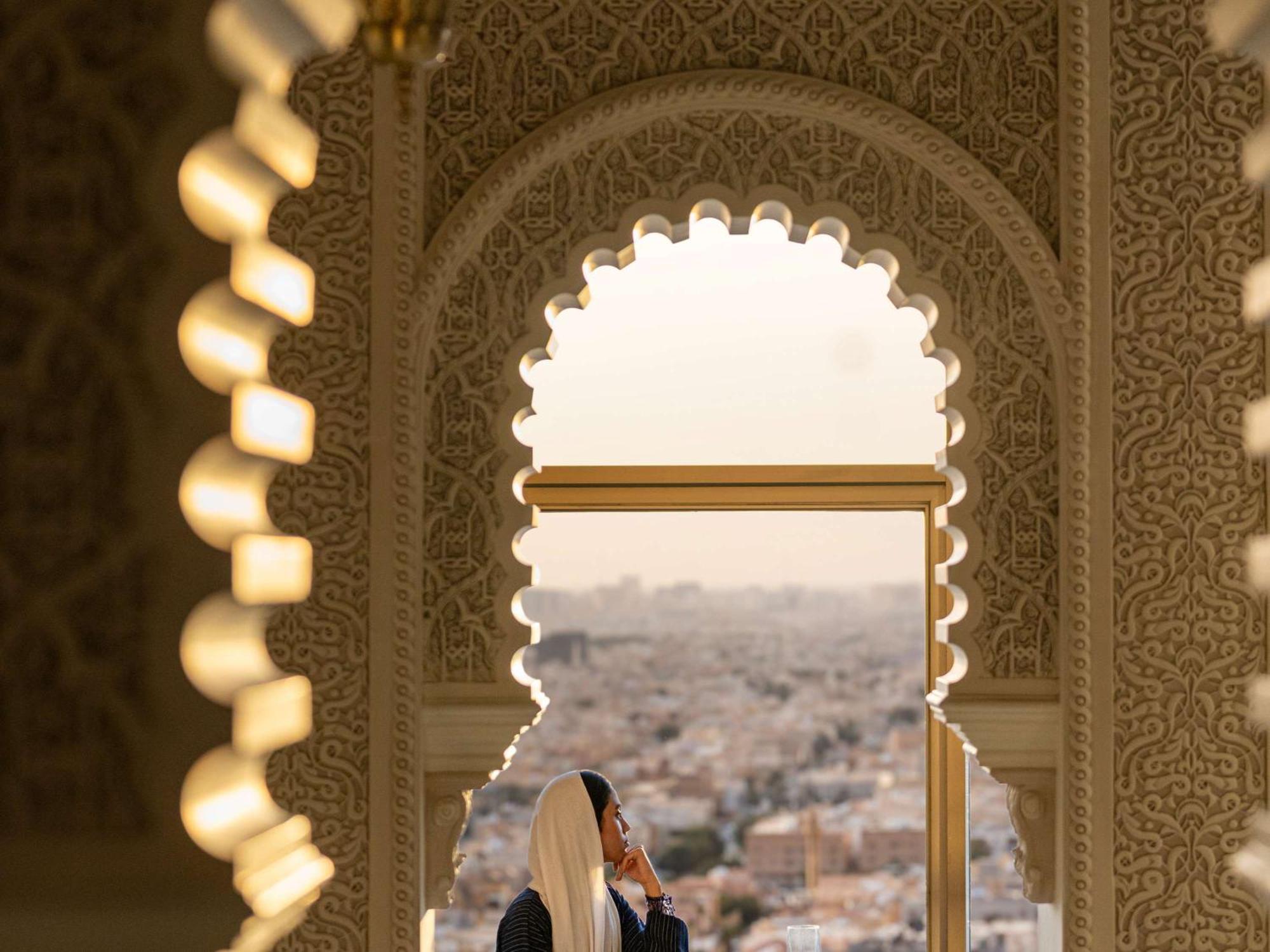Movenpick Hotel And Residences Riyadh Eksteriør bilde A Moroccan wedding